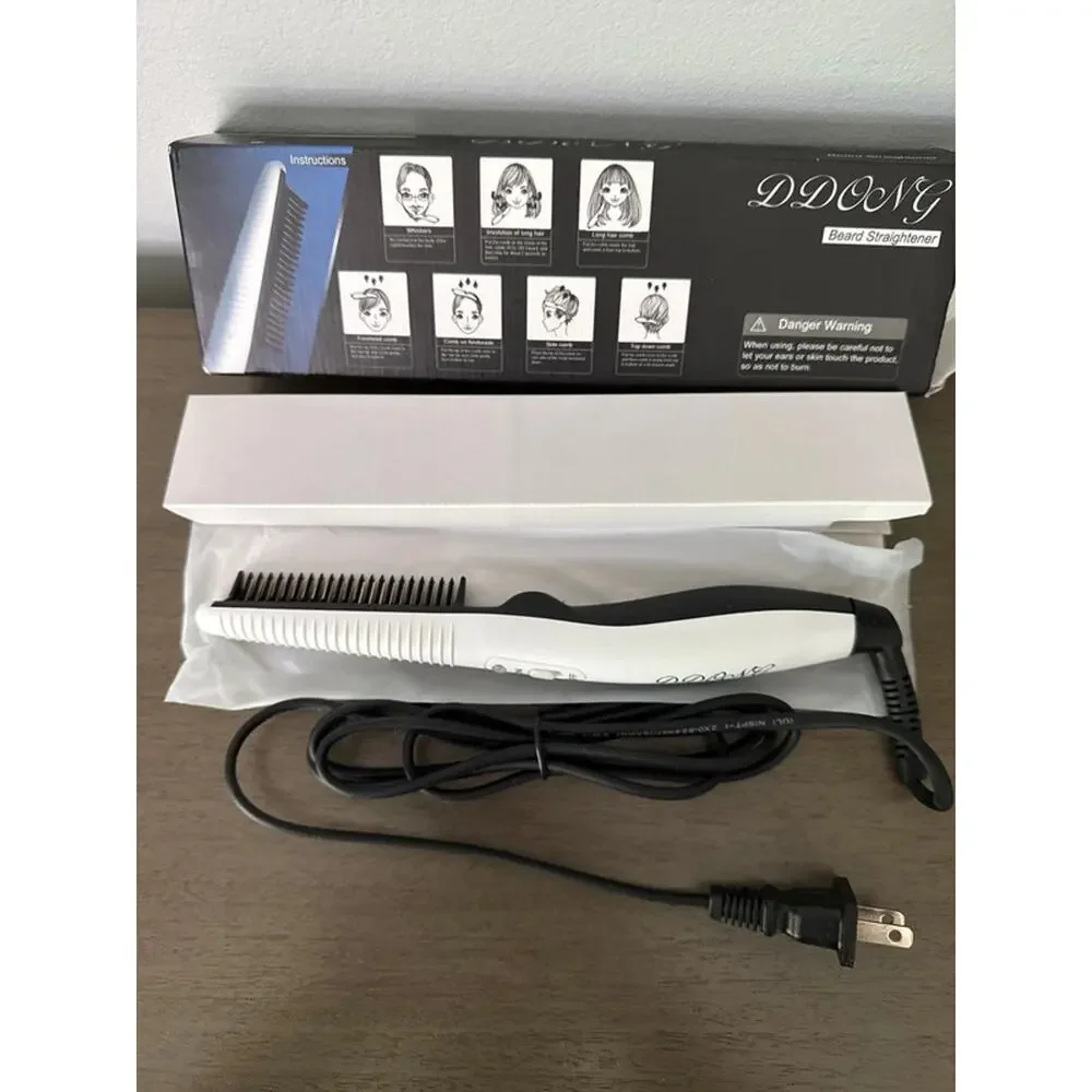 Men's Beard Straightener / Hair Straightener Comb New